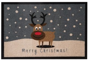 Merry Christmas Reindeer lábtörlő, 40 x 60 cm - Hanse Home