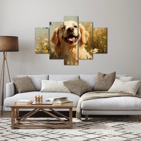 Kép - Boldog kutyus (150x105 cm)