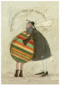 Sam Toft - Remembering When We First Met Festmény reprodukció, (50 x 70 cm)