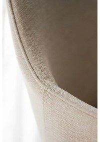 Bézs kárpitozott étkezőfotel szett 2 db-os Alison – Rowico