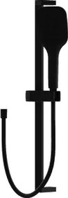 Cetus Zuhanyszett rúddal Modern stílus, Matt fekete