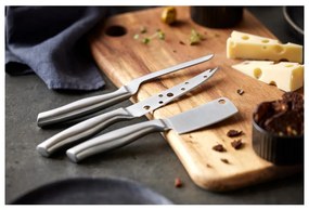 Fa vágódeszka tartozékokkal szeleteléshez 22x38 cm – Holm