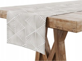 Asztalterítő 40x120 Dekoratív Bézs 8275