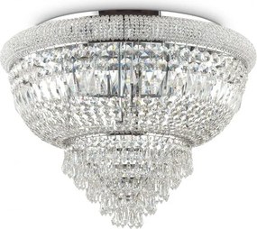 Mennyezeti Lámpa Króm IDEAL LUX 243566