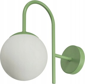 Osmont ANC40004 Ancha 1 fali üveg lámpa olívazöld fehér IP40 25W