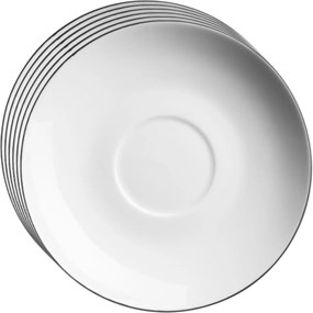 Mäser Felise 15 cm-es kávéscsészealj készlet, 6 db, 15 cm