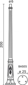 Novolux INDURA GLOBO C08C-31-02 Utcai lámpa IP65