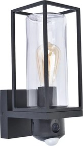 LUTEC 5288811012 FLAIR Modern Kültéri Fali Lámpa Fekete E27 IP44