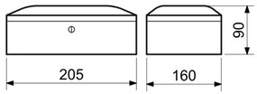Pénztárgép TS 0130, fekete