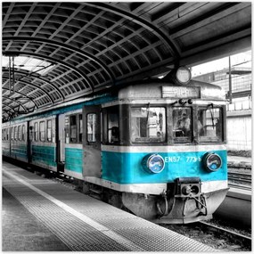 Poszterek 140x140 Türkiz vonat Pkp