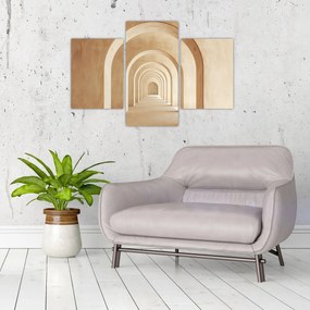 Kép - Bézs átjáró (90x60 cm)