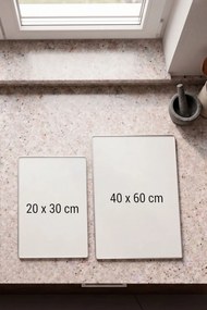 20 × 30 cm edzett üveg vágódeszka