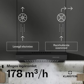 Klarstein SlimVent 60 Black páraelszívó