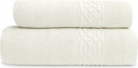 Sydney pamut törölköző 70x140 krémszínű