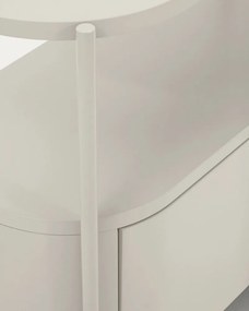 Fehér mosdó alatti szekrény 90x81 cm Arely – Kave Home