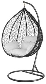 Havanna függőfotel fekete-fekete