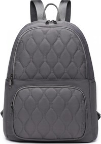 Szürke steppelt városi hátizsák „Serenity“