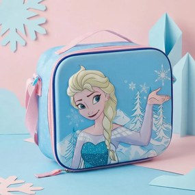 Disney Jégvarázs Mountains 3D thermo uzsonnás táska 24 cm