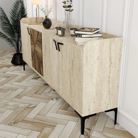 Konzolasztal Venedik - Diós, Travertine