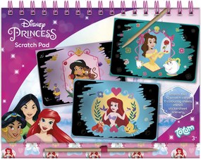 Disney Hercegnők Beauty scratch képkarcoló készlet és activity szett