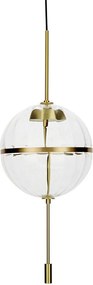 King Home CHAPLIN MD12001-1Y-300 Függőlámpa 1x7,5W/LED 3000K 600LM IP20