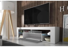 Tv szekrény/asztal Bionca  (fehér + szürke). 1098600