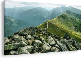 Kép - Hegyi táj (90x60 cm)