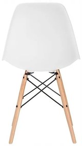 Modern szék DIDIER bükk + fehér