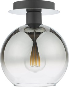 Dar Lighting modern mennyezeti lámpa lycia matt fekete darlyc0122
