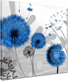 Vászonkép 40x40 Kék pitypangok