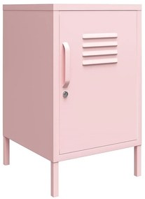 Világos rózsaszín fém éjjeliszekrény Cache – Novogratz