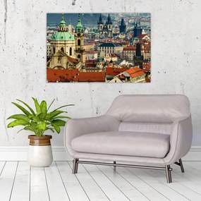 Kép - Prágai panoráma (90x60 cm)