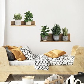 Falmatrica 60x35 cm 3D effect Green Plants – Ambiance