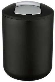 Fekete műanyag fürdőszobai kiegészítő szett Brasil – Wenko