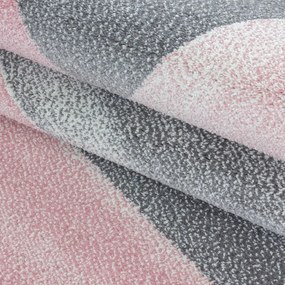 Rózsaszín-szürke futószőnyeg 80x250 cm Beta – Ayyildiz Carpets