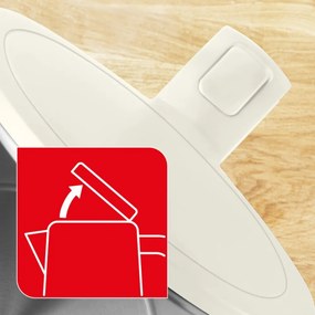 Krémszínű vízforraló 1,5 l Thermo Protect KO140AE0 – Tefal