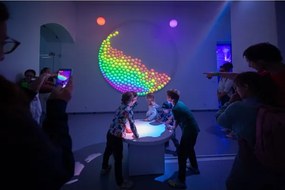 Immax NEO 07745CDO - 3 darabos szett: 3x LED RGB+CCT, fényerőszabályozható izzó E14/6W/230V, Wi‑Fi + távirányító