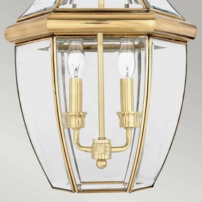 Quoizel NEWBURY QZ-NEWBURY8-L-PB Függőlámpa 2x60W/E14 IP23