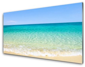 Üvegkép tenger, táj 100x50 cm