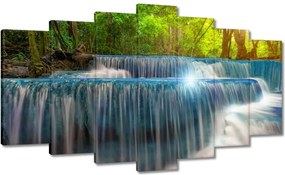 Festmények 140x80 Trópusok Tájkép Kaszkád