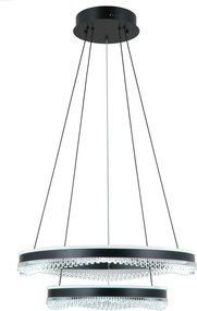 Italux glamour modern függeszték morte matt fekete itxpnd-34535-2l-bk