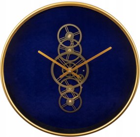 Treviso falióra sötétkék arany fém fali dekoráció