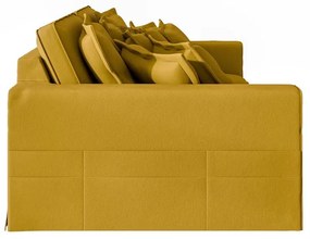 Sárga kanapé 236 cm Nora – Ropez