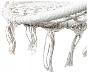 Felfüggeszthető hintaszék CREAM LUXURY párnával