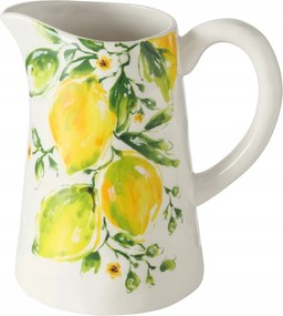 Kerámia Kancsó 1250 ML Sárga 22 X 23 CM Italokhoz