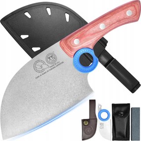 Kés Bárd Szerb Vadász Hentes Konyha Szakács Tok