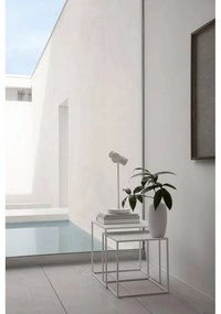 Fehér fém dohányzóasztal szett 2 db-os 40x40 cm Fera – Blomus