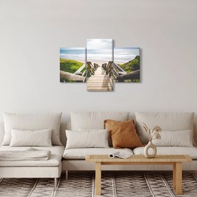 Kép - Bejárat a strandra (90x60 cm)