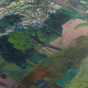 Kép - Paul Gauguin, Te raau rahi (The Big Tree), reprodukciók (90x60 cm)