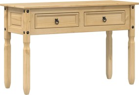 vidaXL Corona tömör fenyőfa konzolasztal 115 x 46 x 73 cm